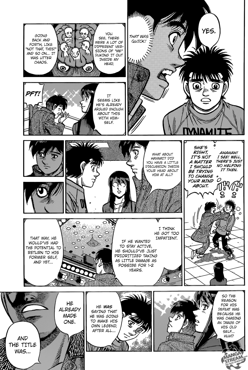 Hajime no Ippo Chapter 1221 - Page 14