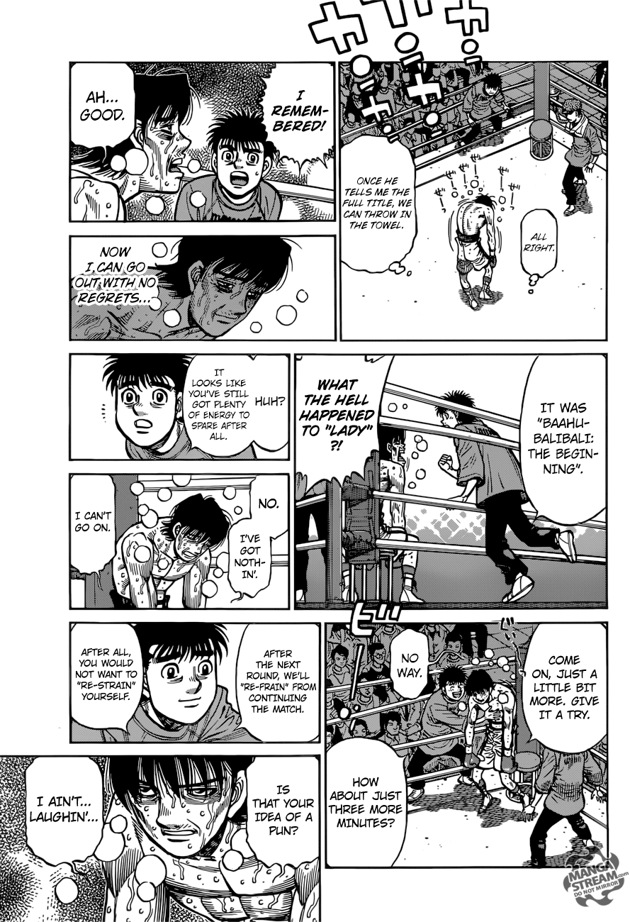 Hajime no Ippo Chapter 1223 - Page 12