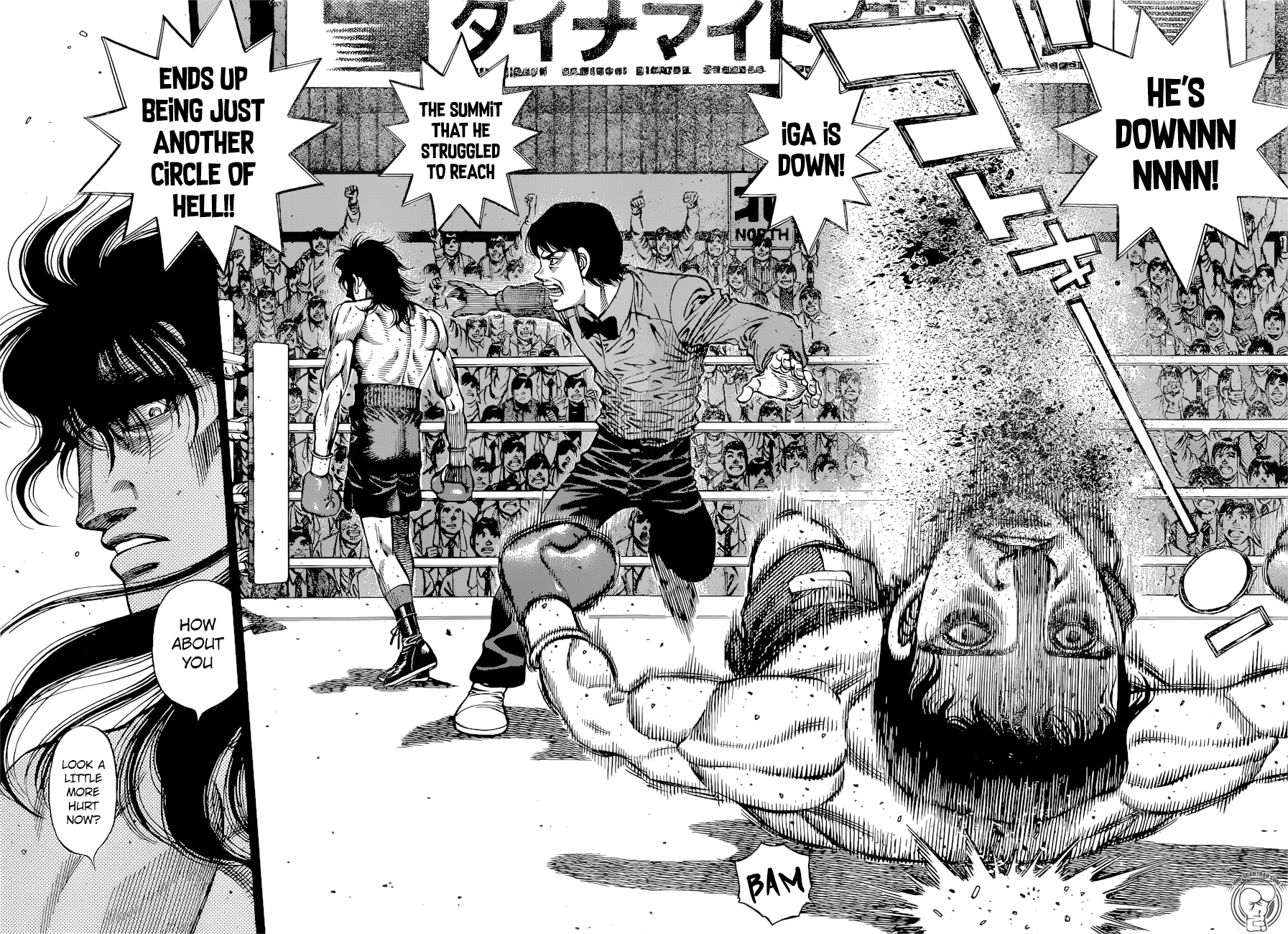 Hajime no Ippo Chapter 1255 - Page 14