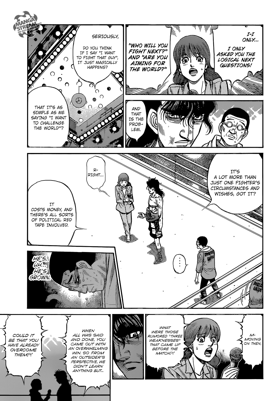Hajime no Ippo Chapter 1262 - Page 9