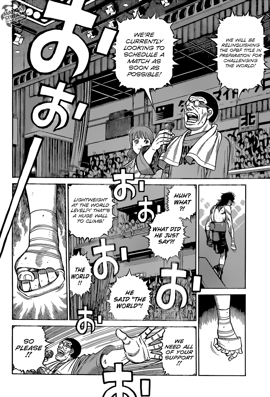 Hajime no Ippo Chapter 1262 - Page 12