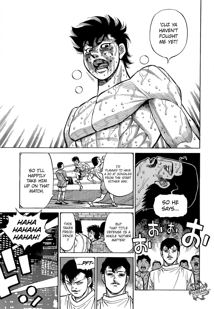 Hajime no Ippo Chapter 1275 - Page 15