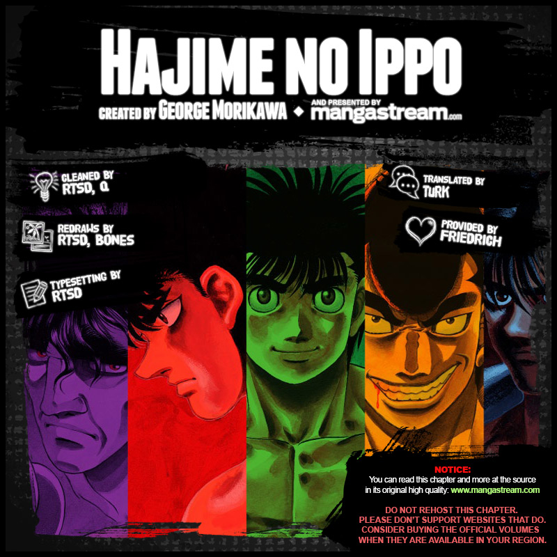 Hajime no Ippo Chapter 1276 - Page 3