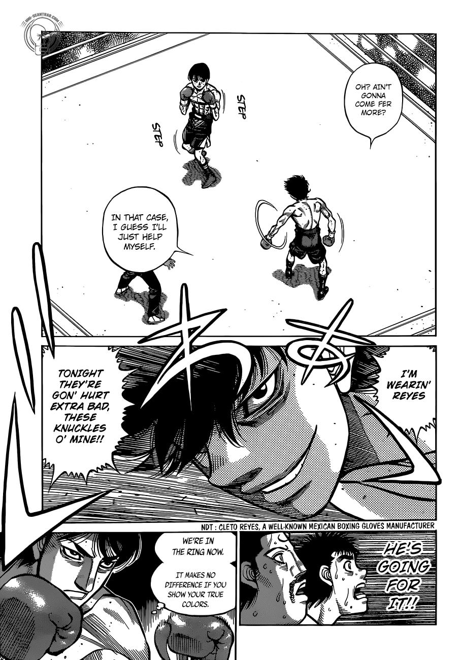 Hajime no Ippo Chapter 1295 - Page 15