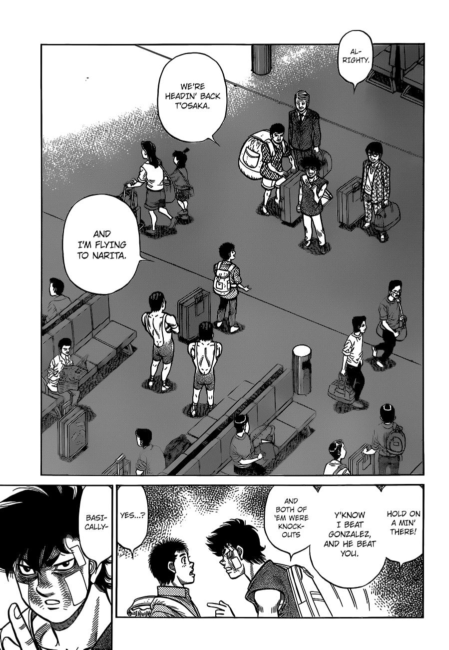 Hajime no Ippo Chapter 1315 - Page 3