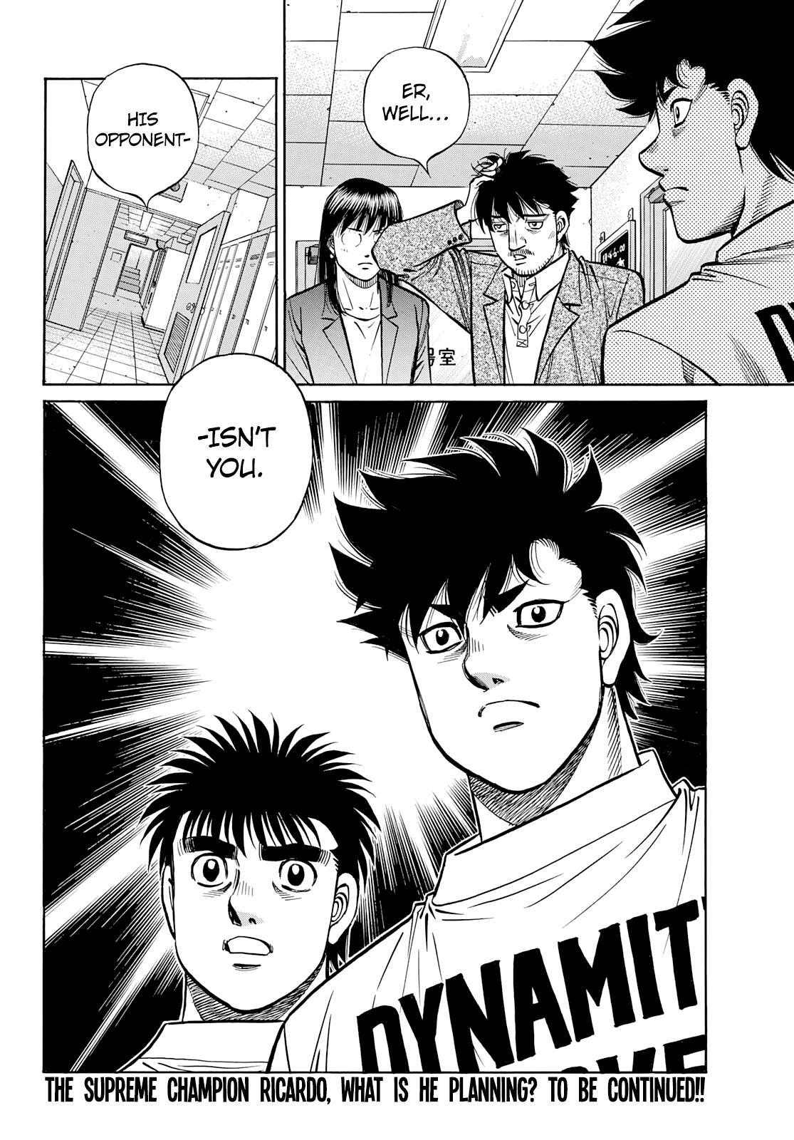 Hajime no Ippo Chapter 1357 - Page 18