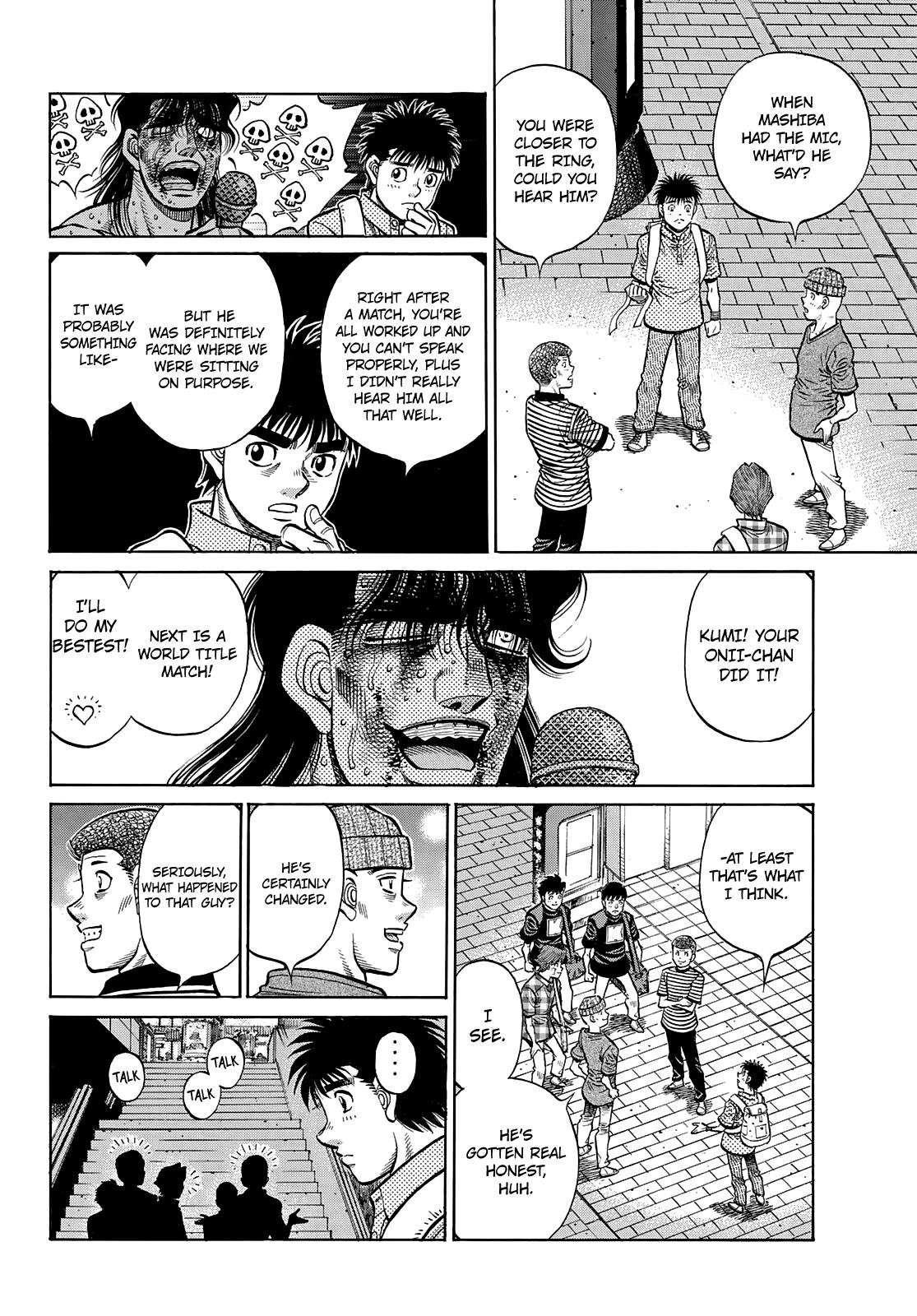 Hajime no Ippo Chapter 1375 - Page 11