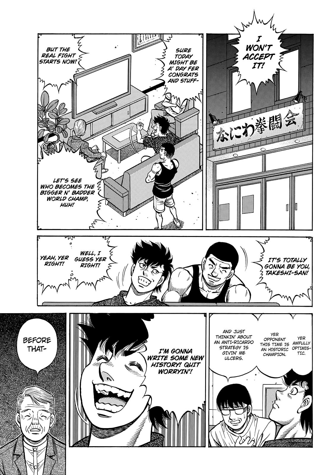 Hajime no Ippo Chapter 1375 - Page 14
