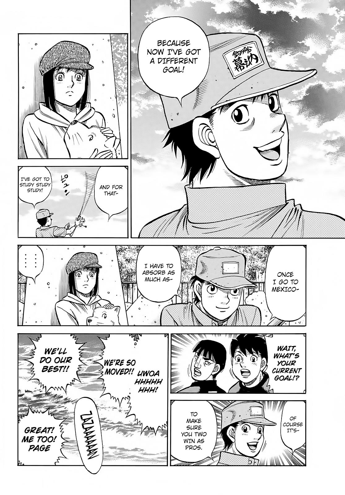 Hajime no Ippo Chapter 1380 - Page 3