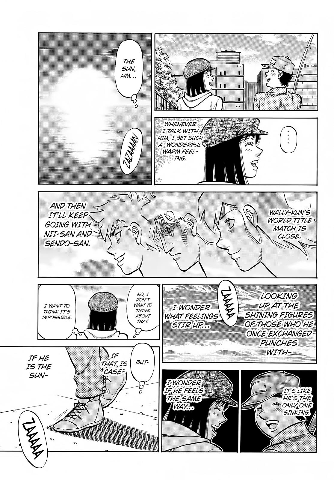Hajime no Ippo Chapter 1380 - Page 8