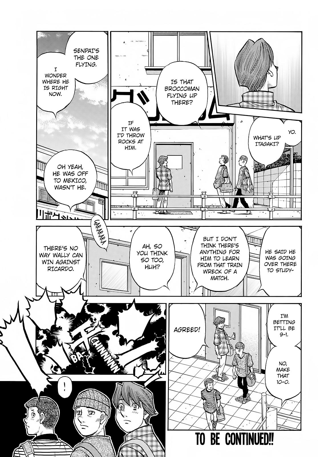 Hajime no Ippo Chapter 1380 - Page 11