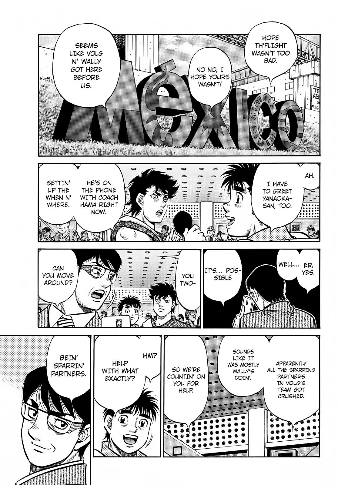 Hajime no Ippo Chapter 1381 - Page 9