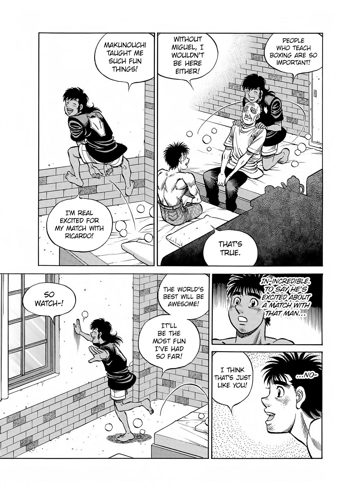 Hajime no Ippo Chapter 1387 - Page 12