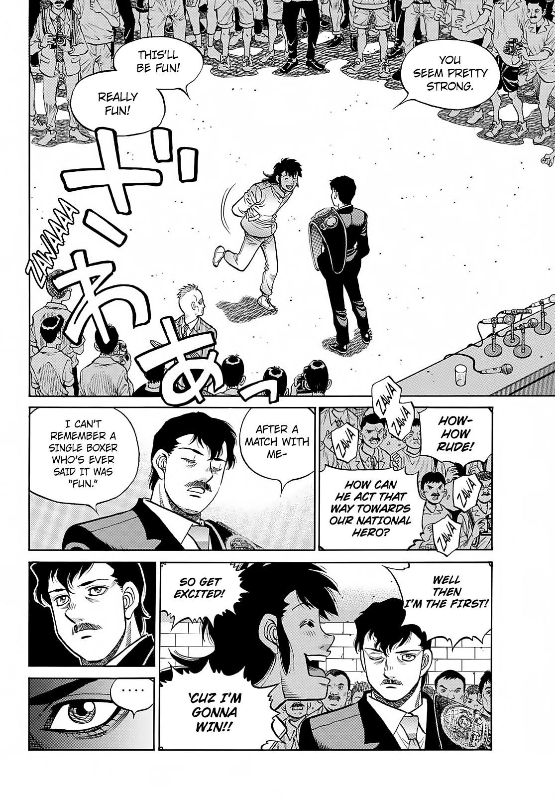 Hajime no Ippo Chapter 1389 - Page 5