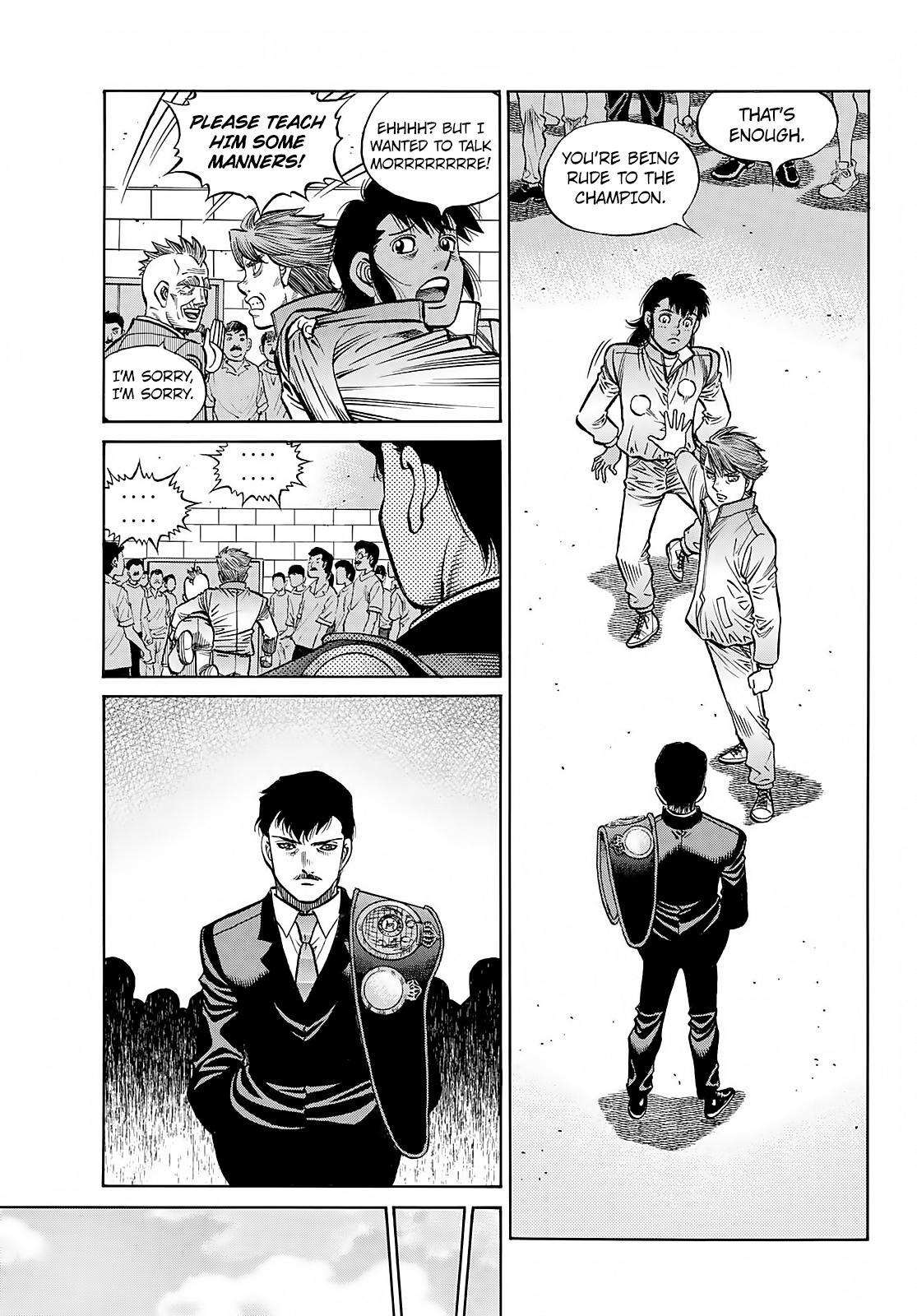 Hajime no Ippo Chapter 1389 - Page 6