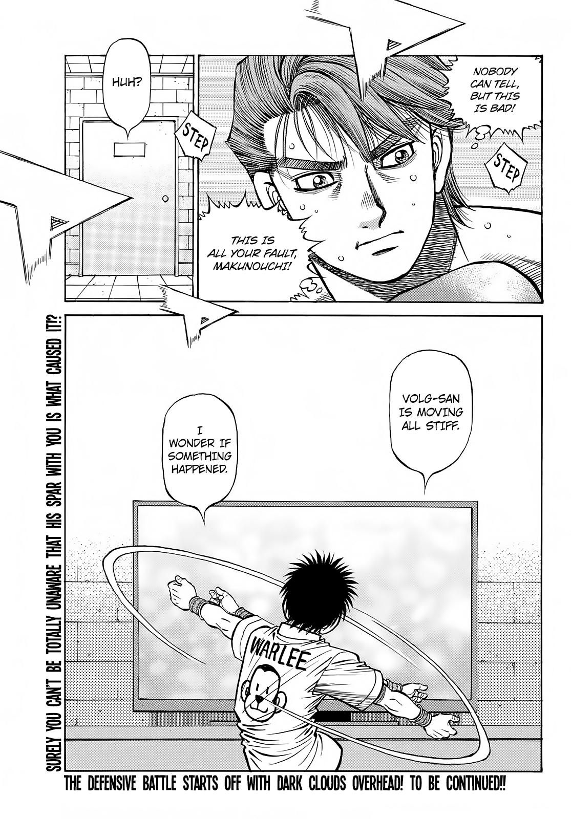 Hajime no Ippo Chapter 1390 - Page 13