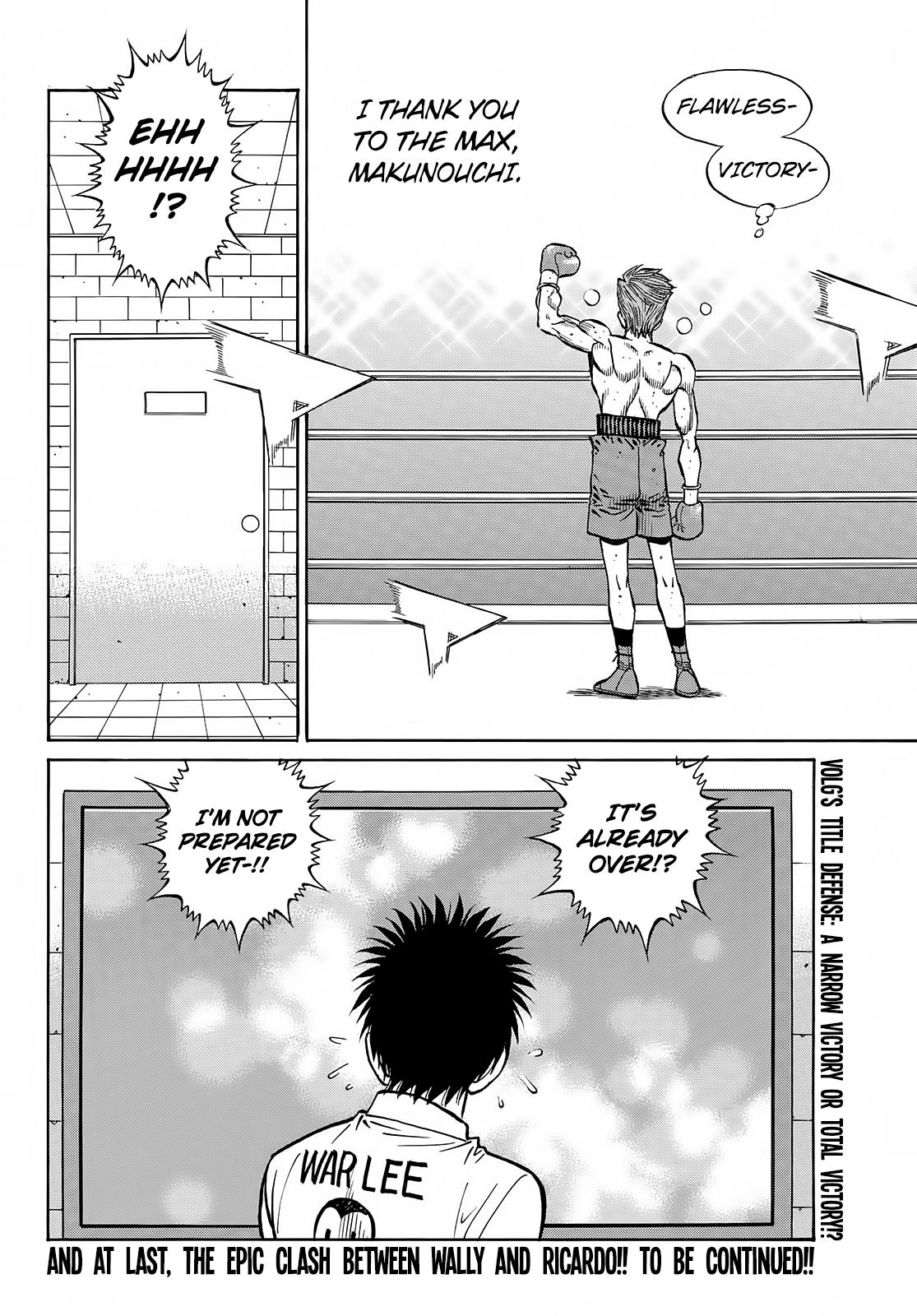 Hajime no Ippo Chapter 1391 - Page 15