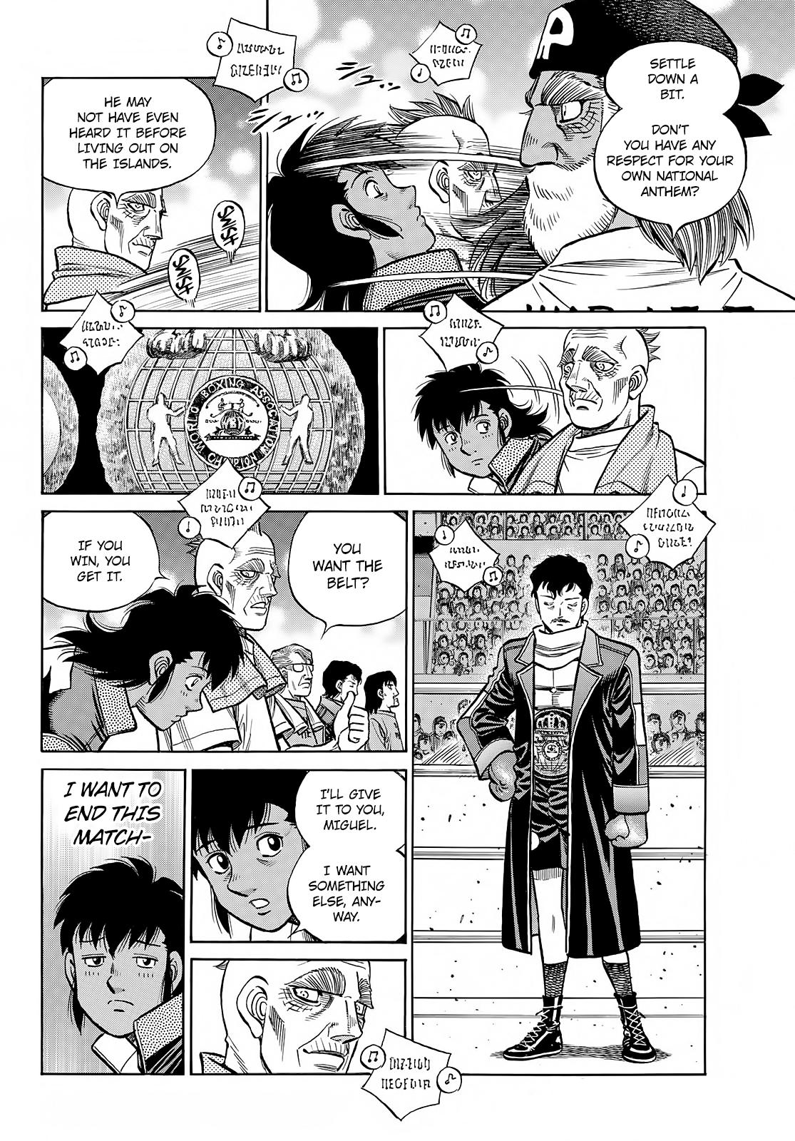 Hajime no Ippo Chapter 1393 - Page 3