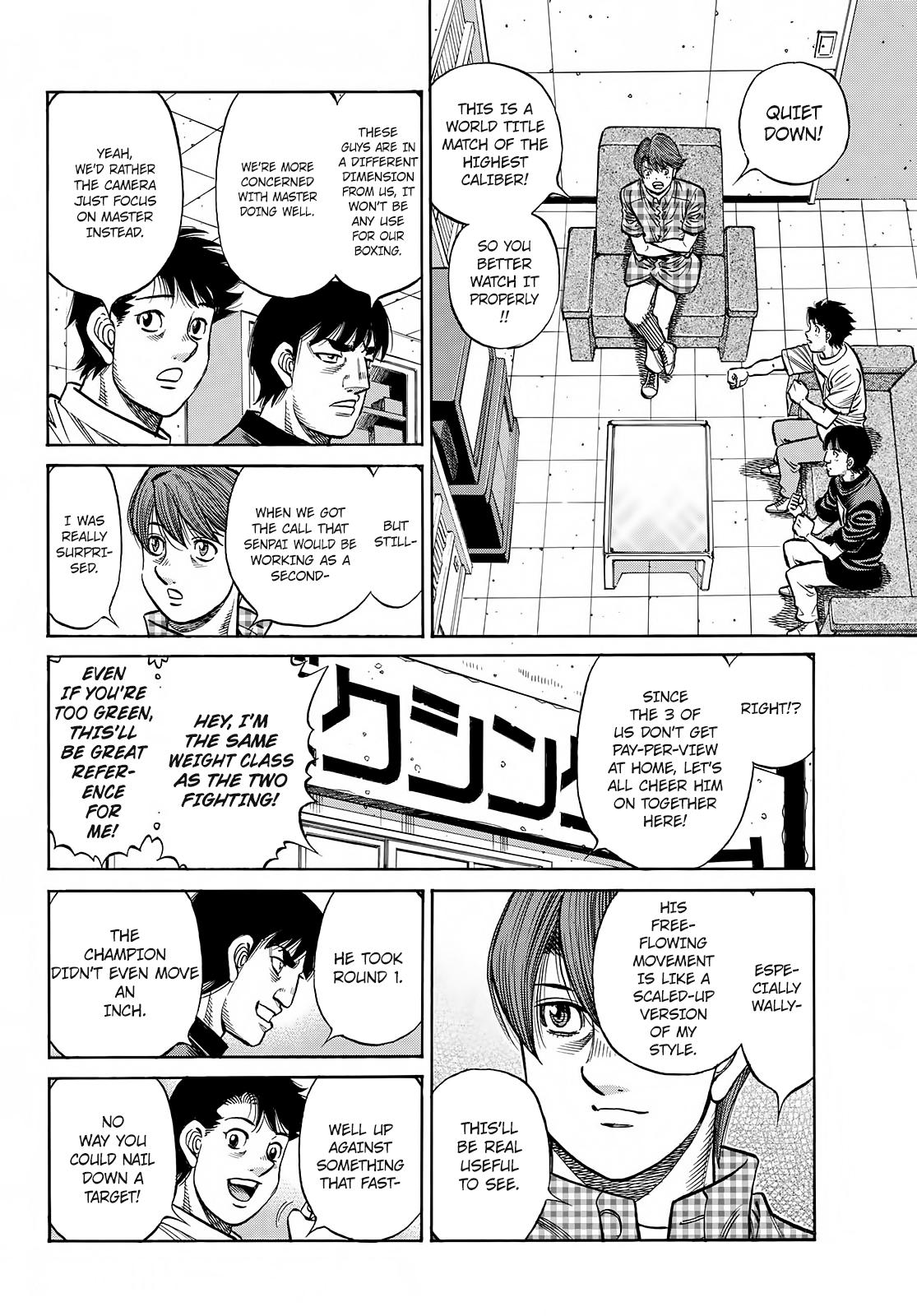 Hajime no Ippo Chapter 1396 - Page 15
