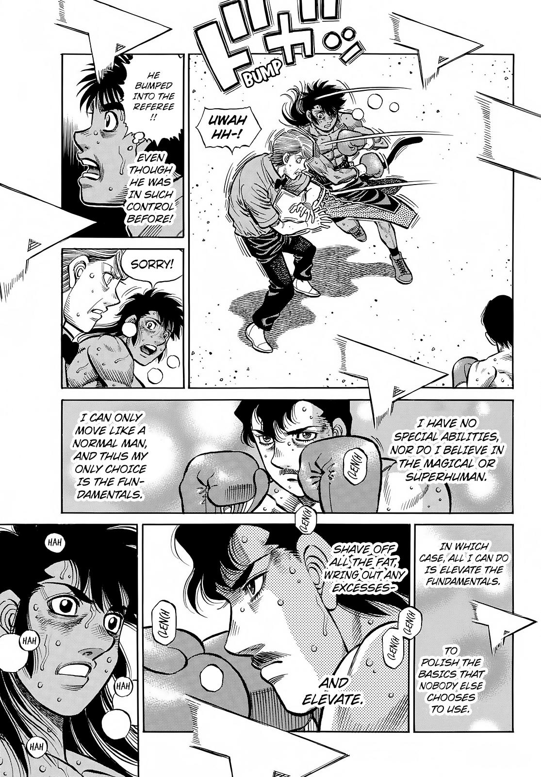 Hajime no Ippo Chapter 1403 - Page 8