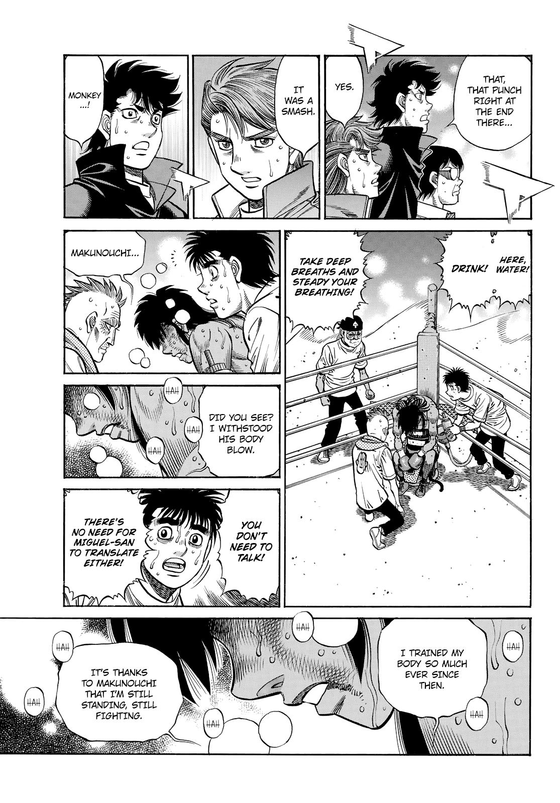 Hajime no Ippo Chapter 1406 - Page 4