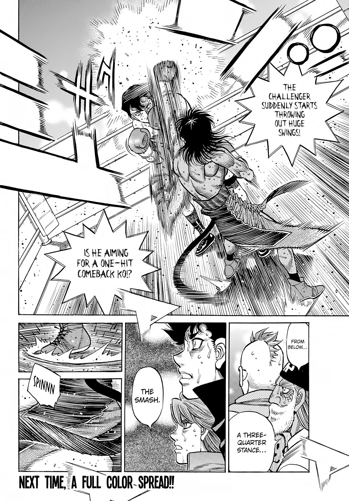 Hajime no Ippo Chapter 1409 - Page 14