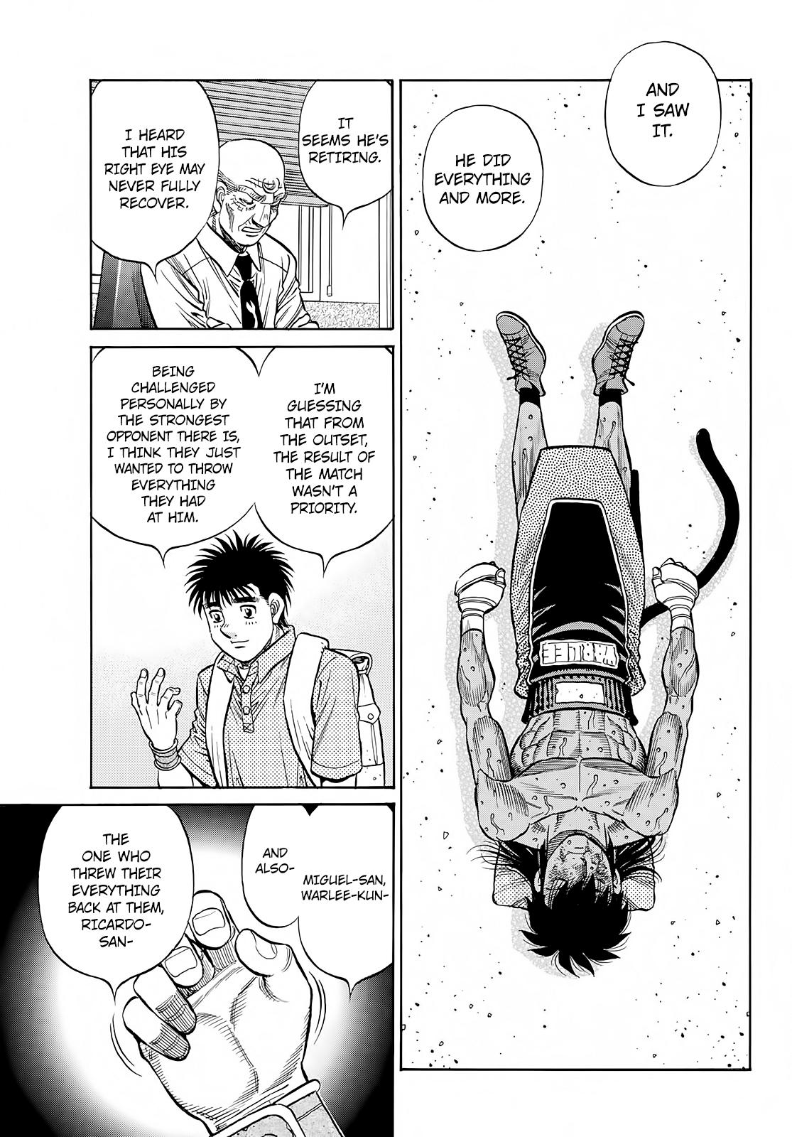 Hajime no Ippo Chapter 1412 - Page 12
