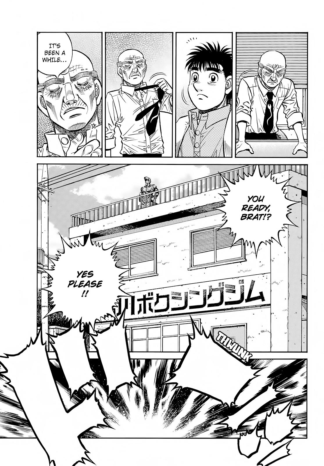 Hajime no Ippo Chapter 1413 - Page 4