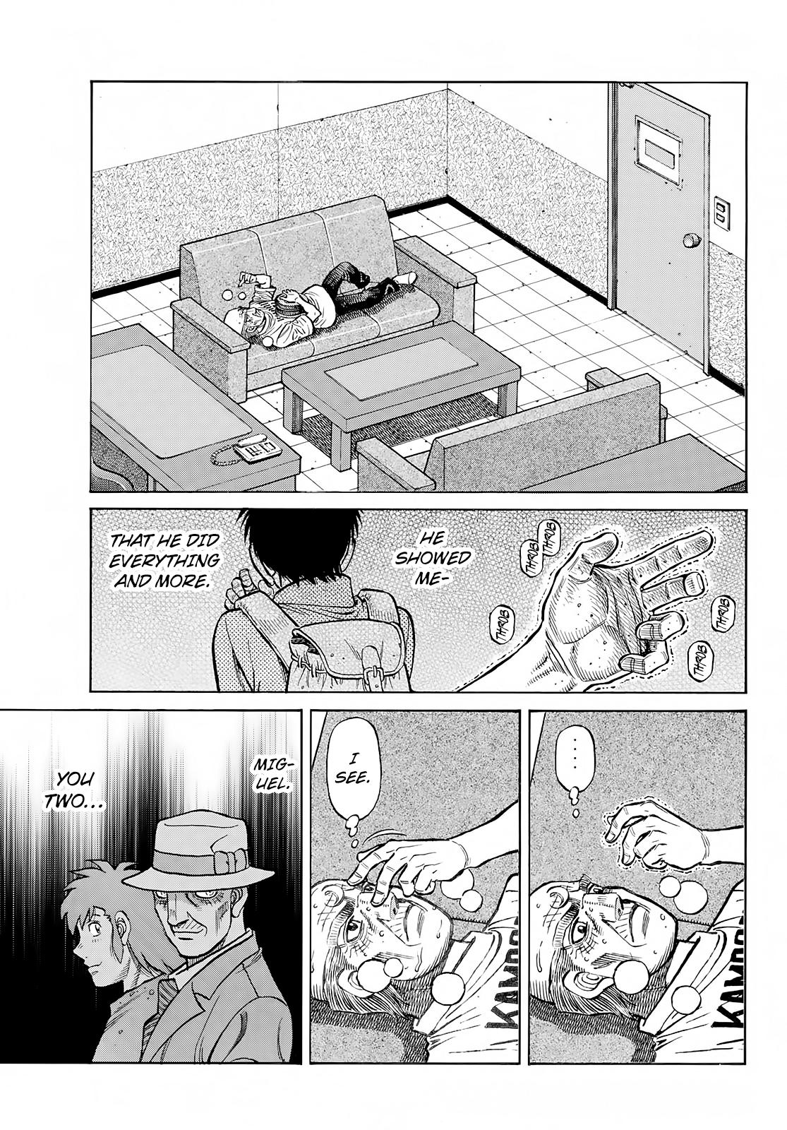 Hajime no Ippo Chapter 1413 - Page 7