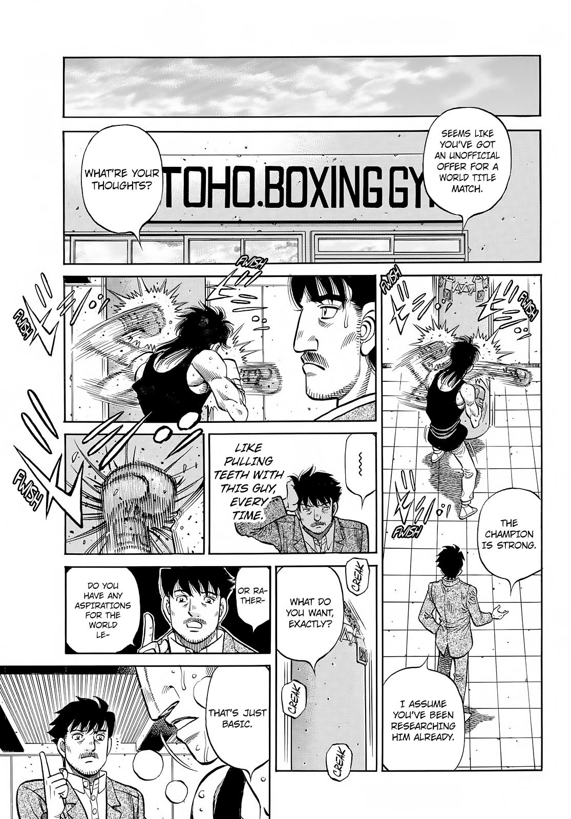 Hajime no Ippo Chapter 1416 - Page 16
