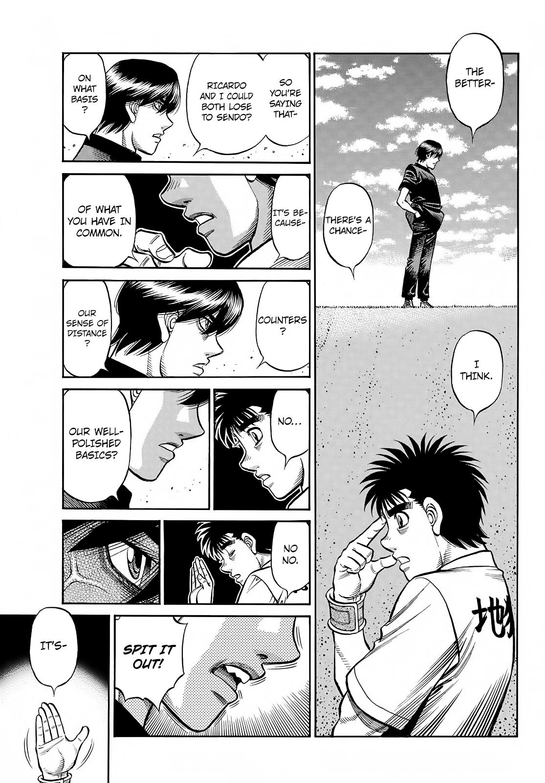 Hajime no Ippo Chapter 1427 - Page 8