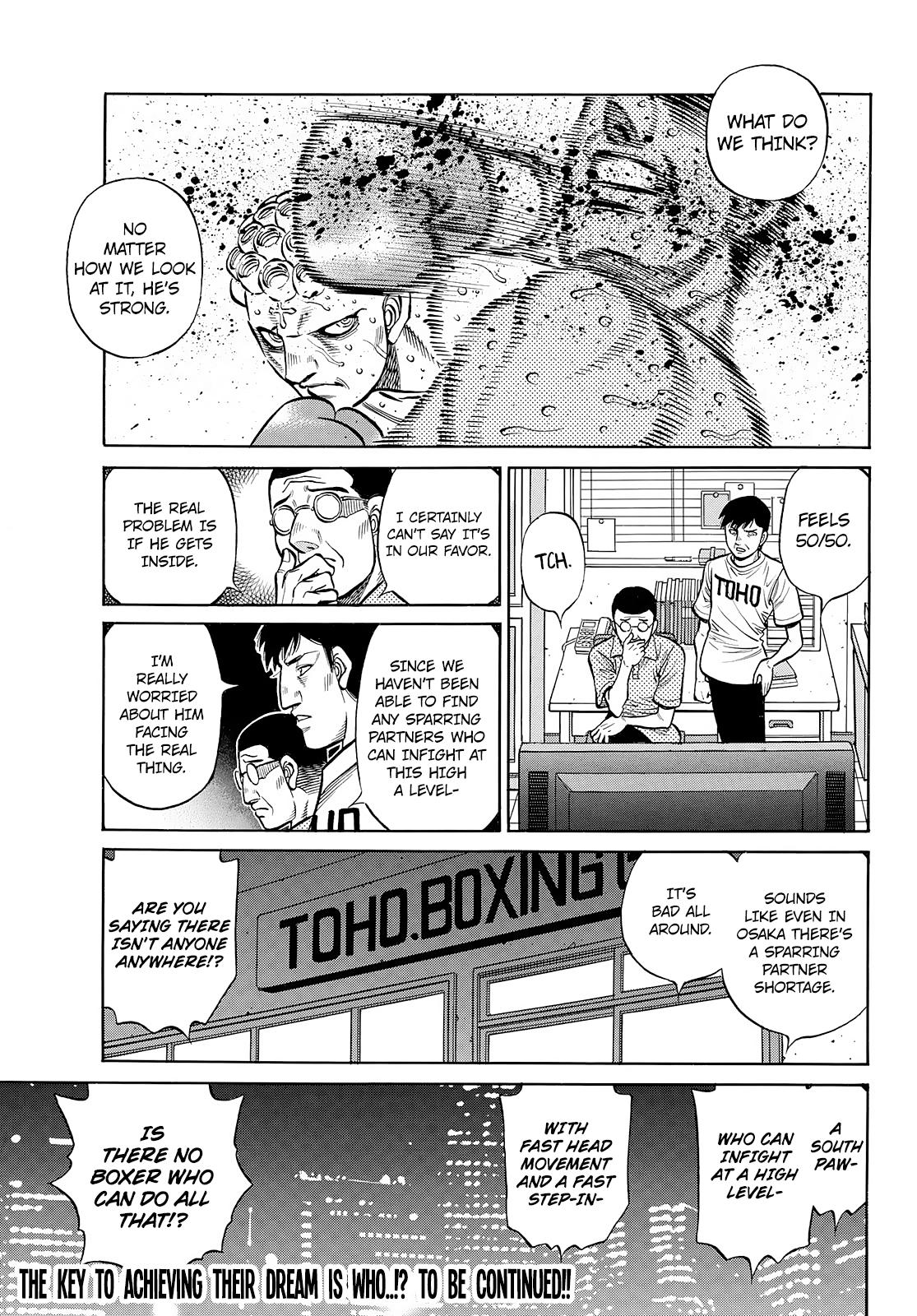 Hajime no Ippo Chapter 1431 - Page 16