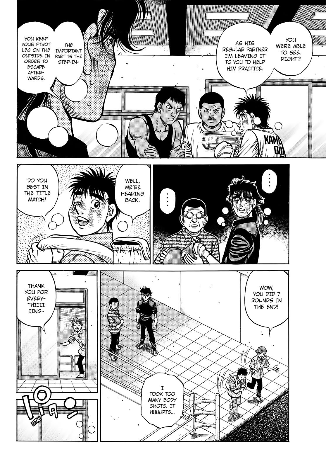 Hajime no Ippo Chapter 1440 - Page 8