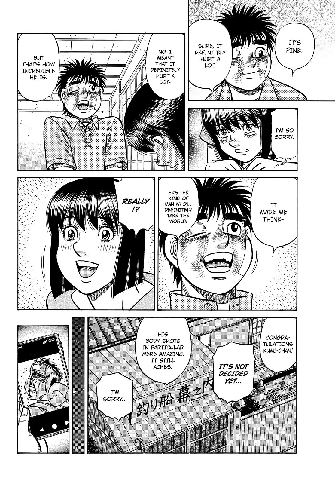 Hajime no Ippo Chapter 1440 - Page 16