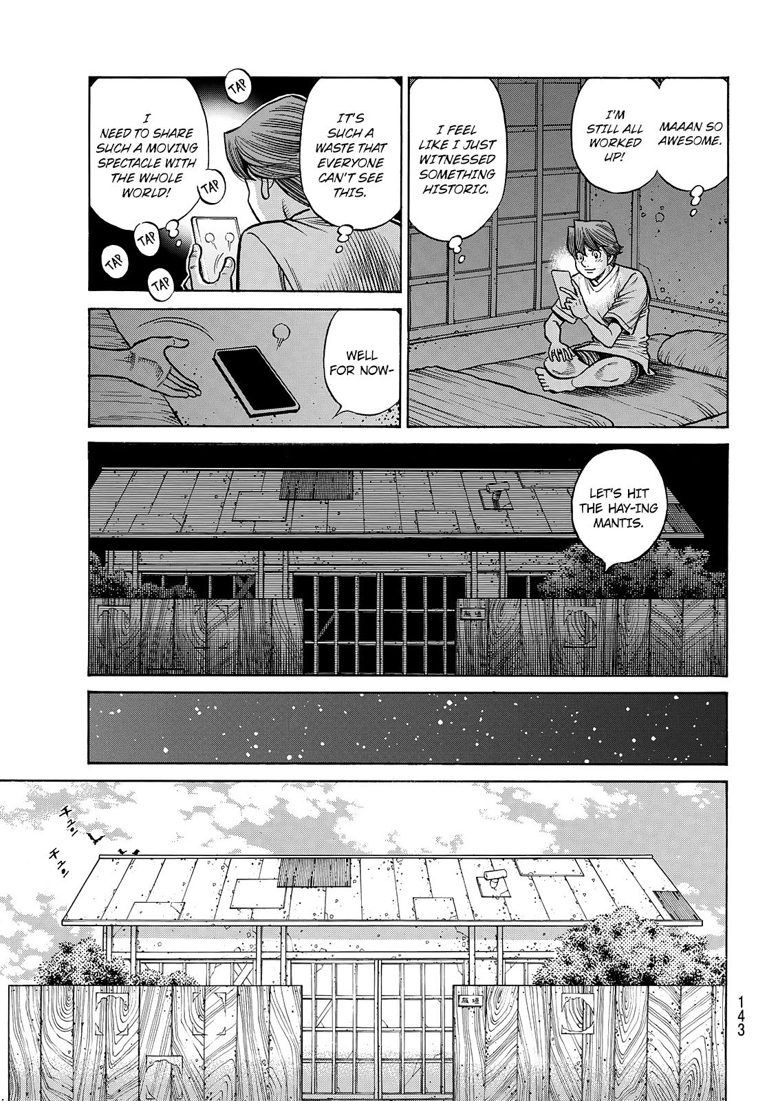 Hajime no Ippo Chapter 1440 - Page 17