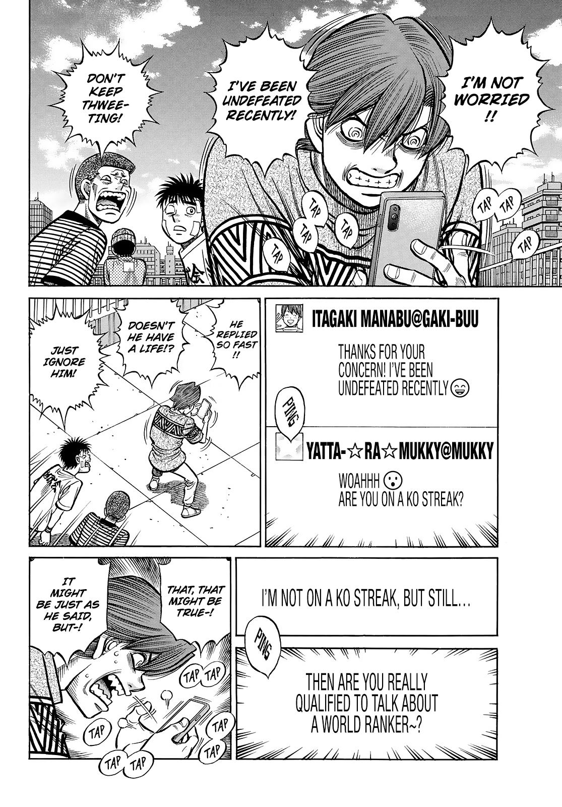 Hajime no Ippo Chapter 1442 - Page 4