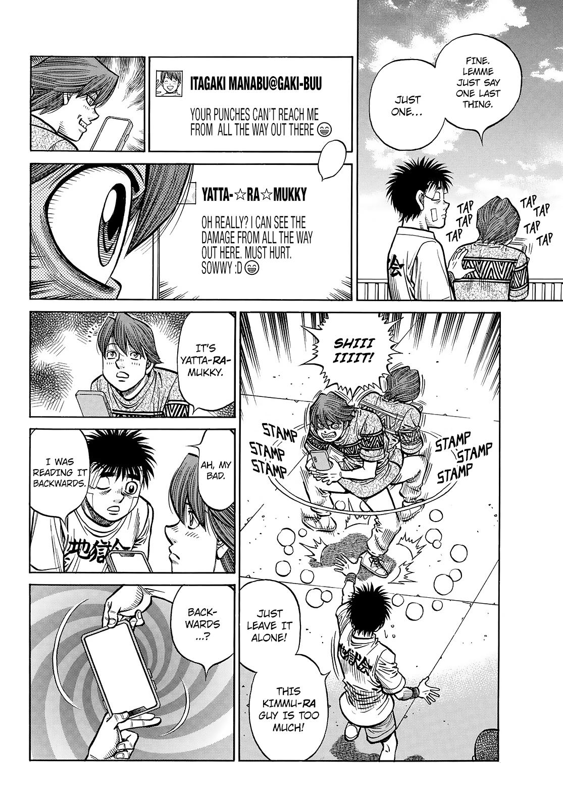 Hajime no Ippo Chapter 1442 - Page 6