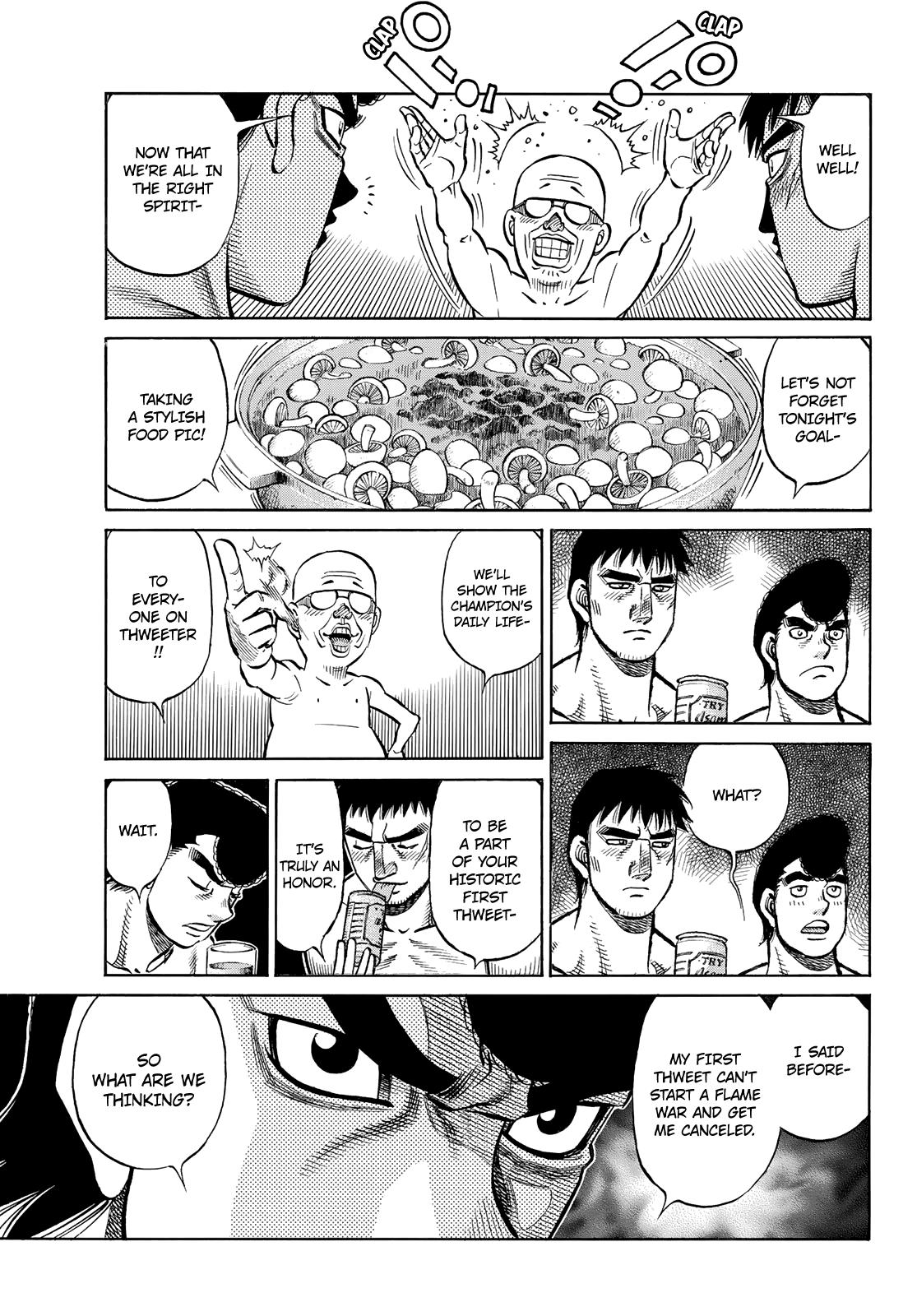Hajime no Ippo Chapter 1443 - Page 3