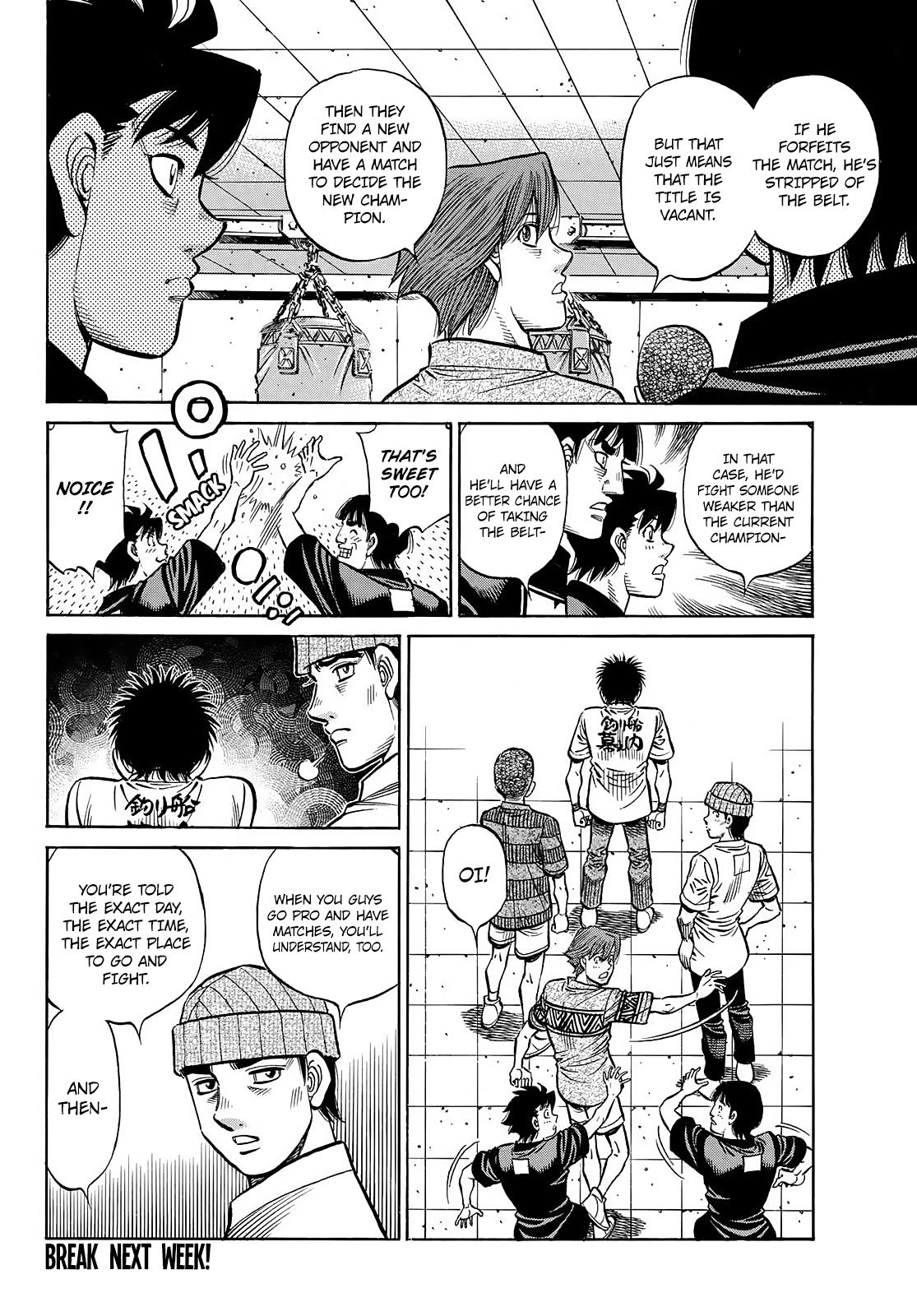 Hajime no Ippo Chapter 1444 - Page 11
