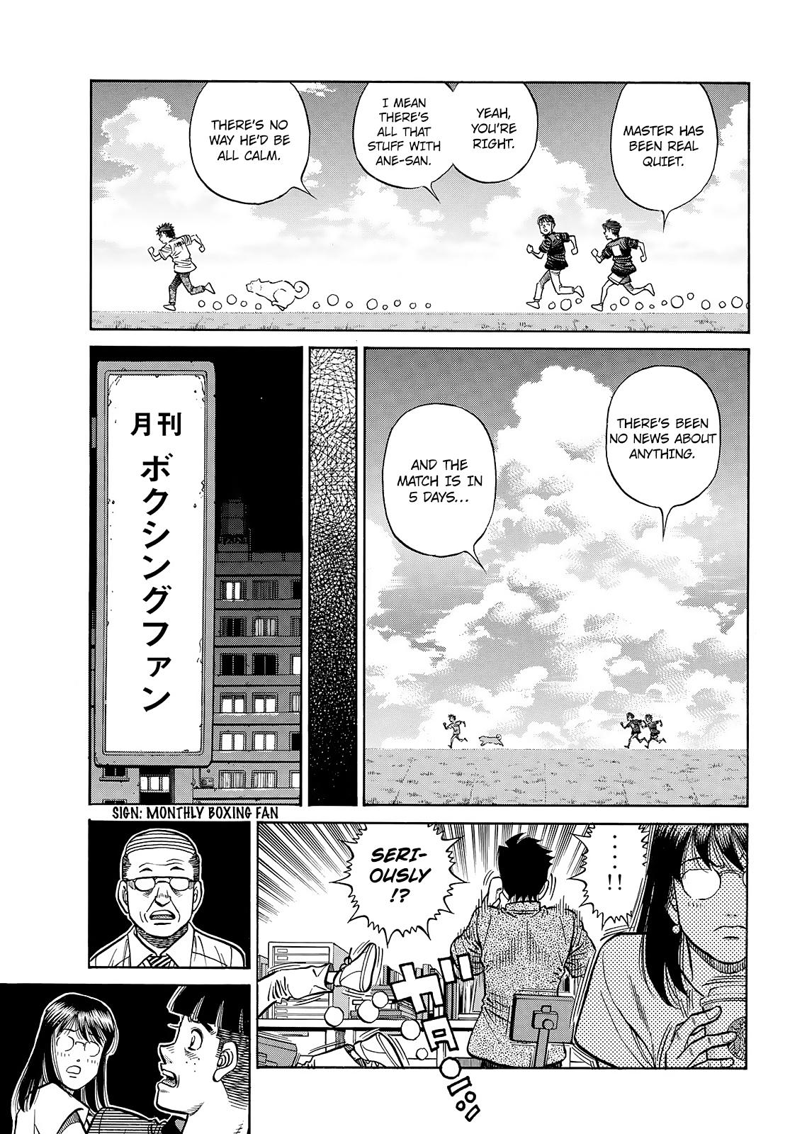 Hajime no Ippo Chapter 1445 - Page 19