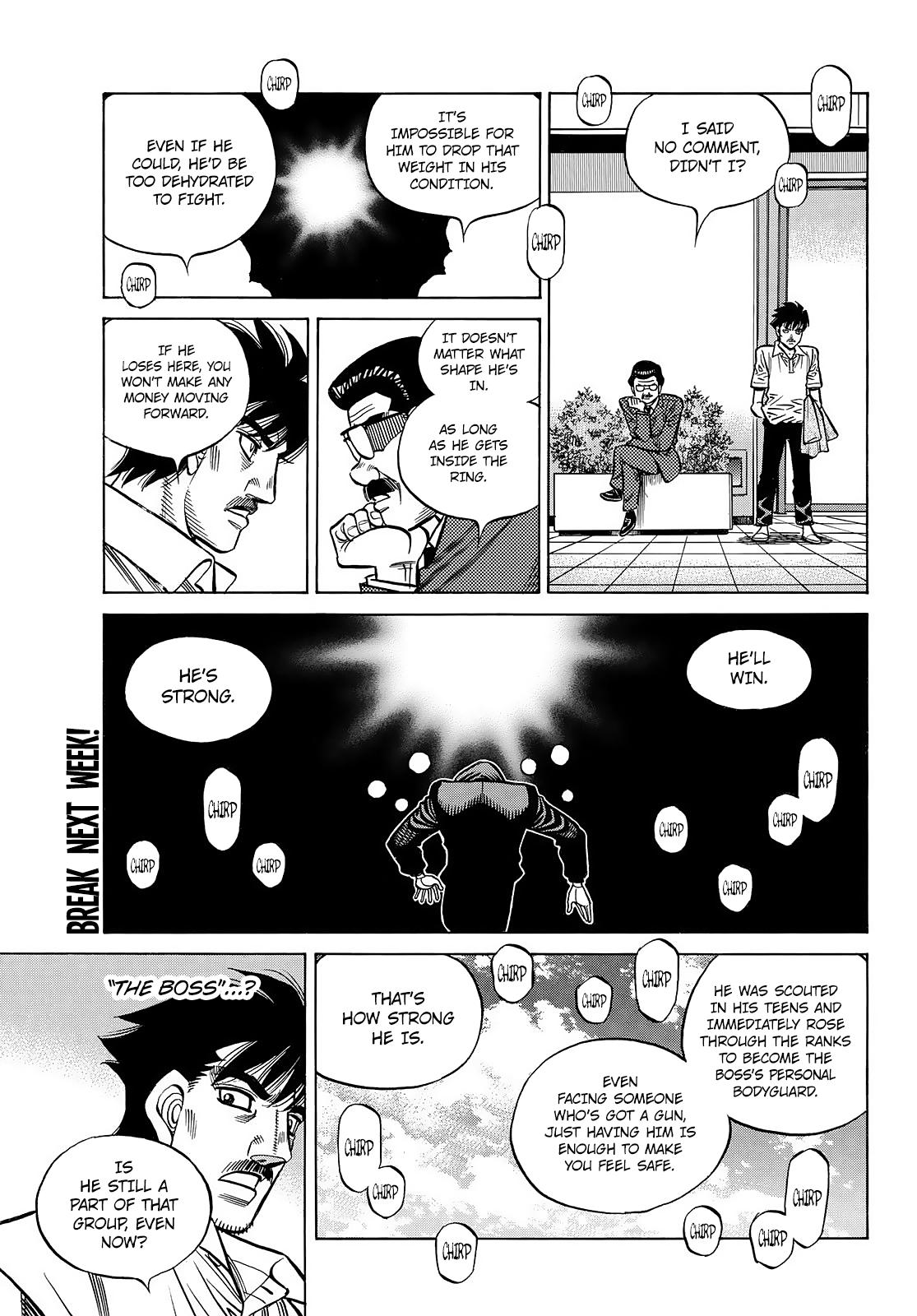 Hajime no Ippo Chapter 1447 - Page 13