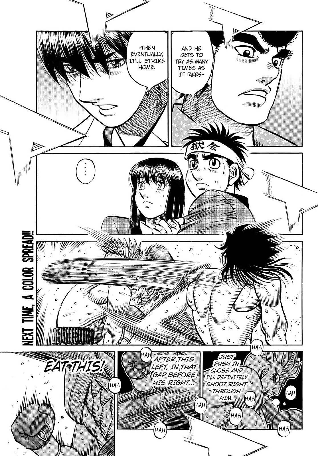 Hajime no Ippo Chapter 1470 - Page 13