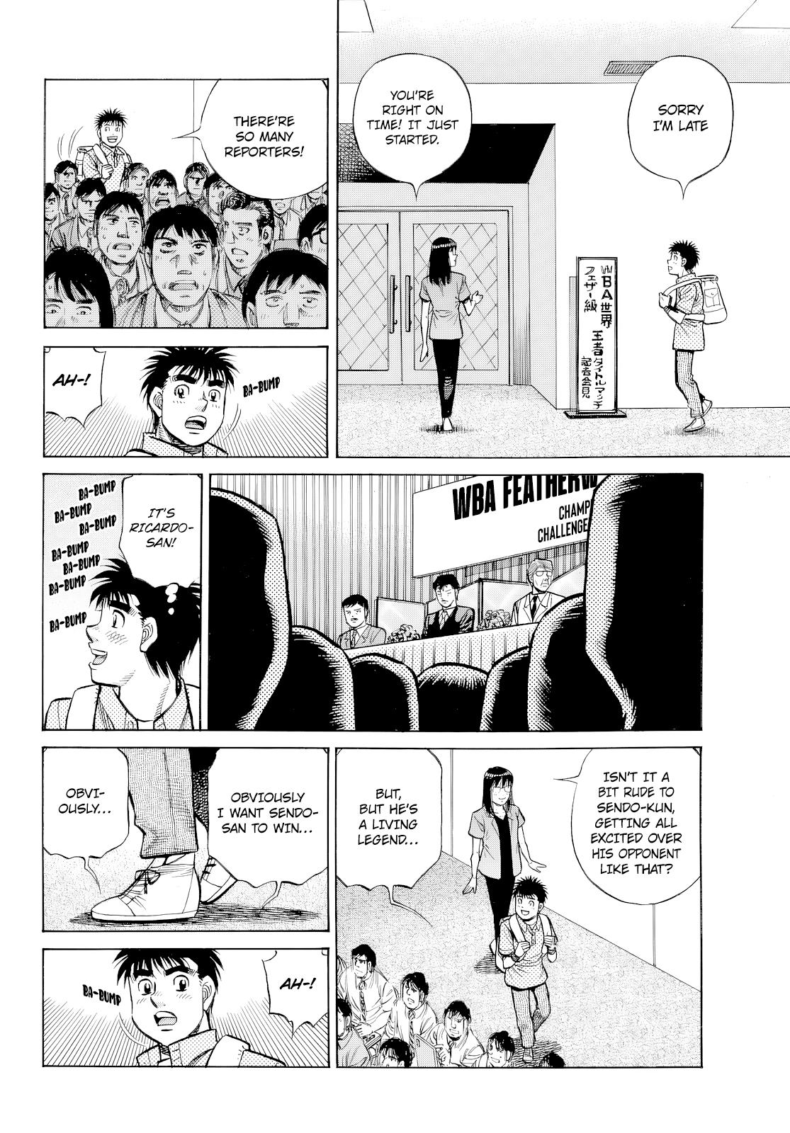 Hajime no Ippo Chapter 1488 - Page 4