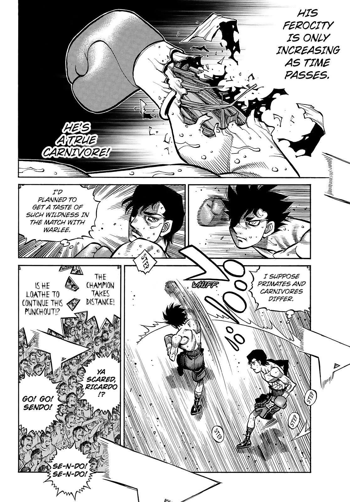 Hajime no Ippo Chapter 1499 - Page 8