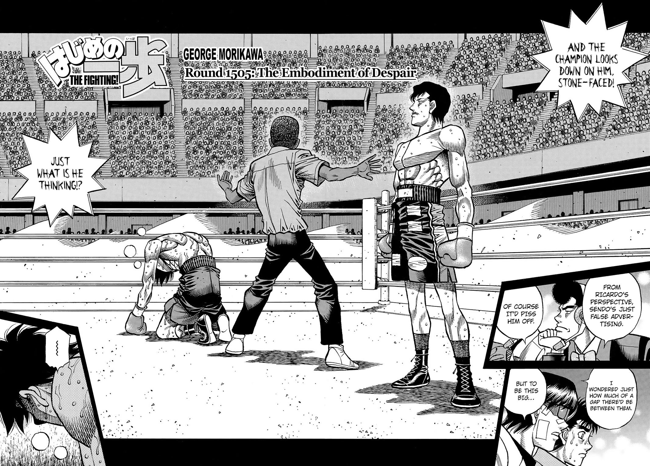 Hajime no Ippo Chapter 1505 - Page 3