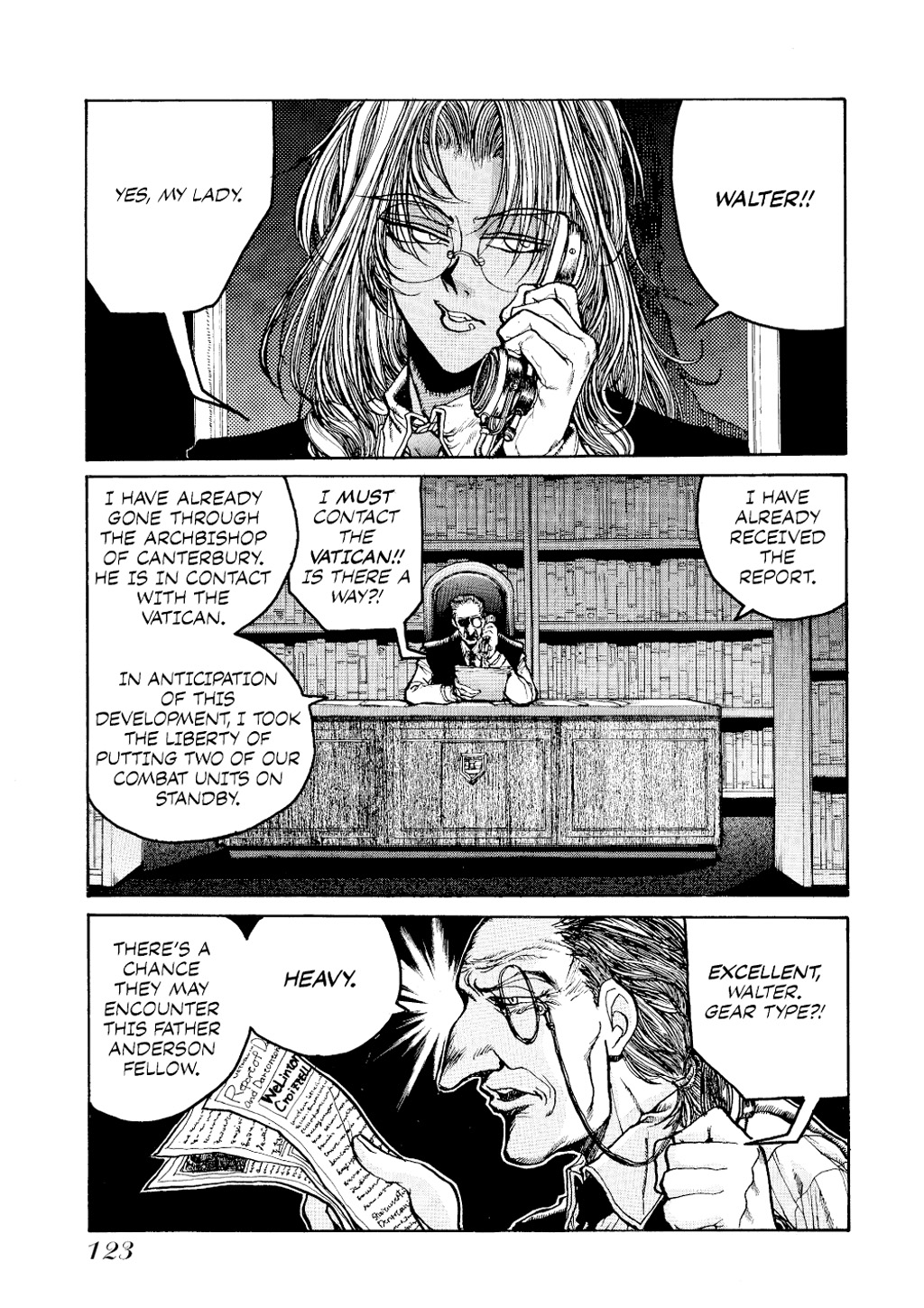 HELLSING Chapter 1 - Page 124