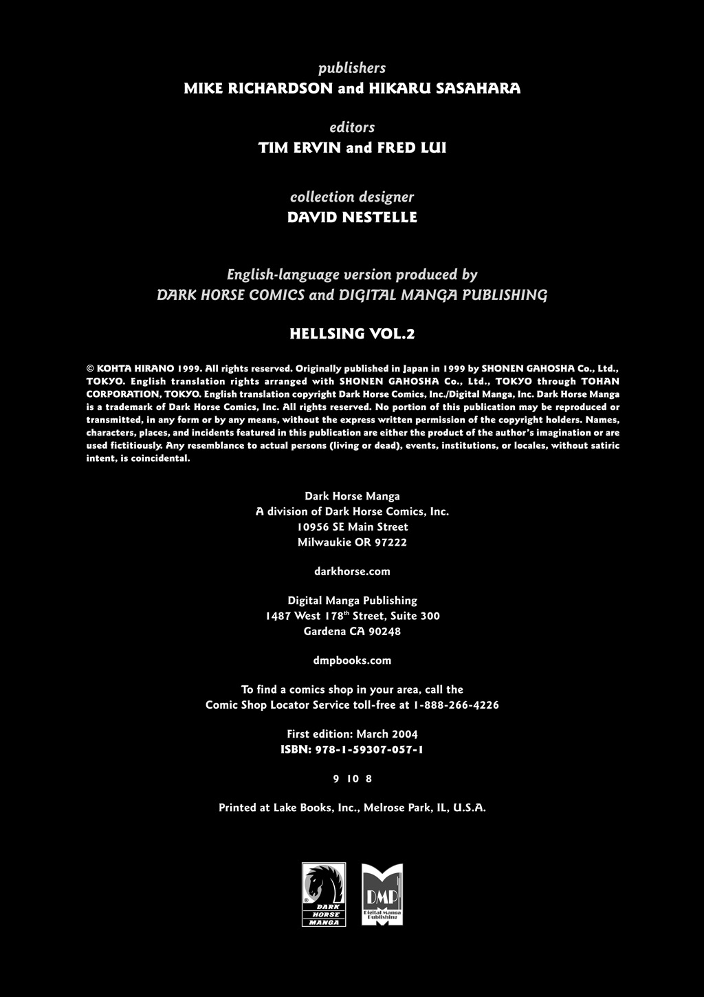 HELLSING Chapter 2 - Page 3