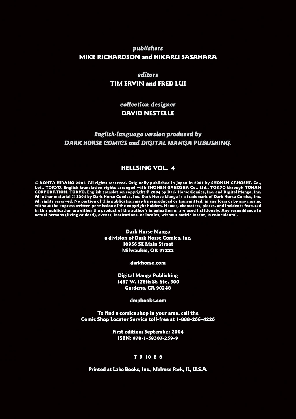 HELLSING Chapter 4 - Page 4