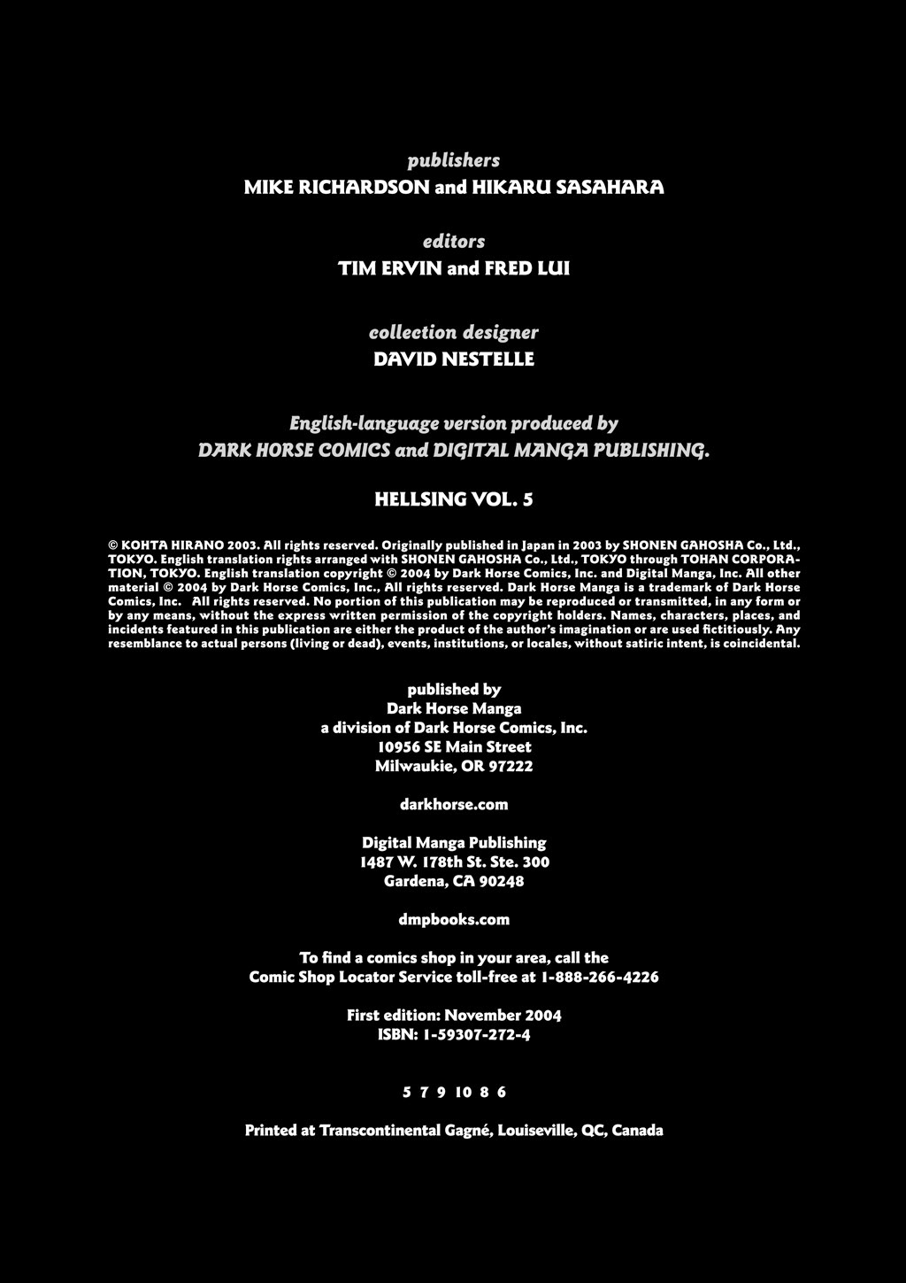 HELLSING Chapter 5 - Page 4