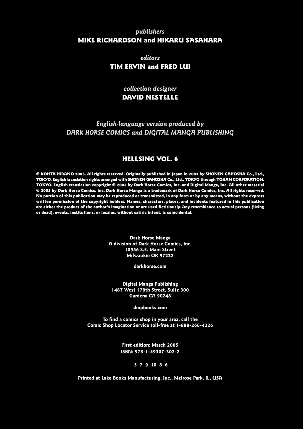 HELLSING Chapter 6 - Page 4